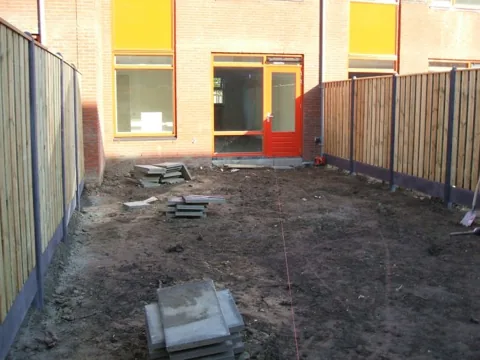 Tuinproject van Hovenier Klavertje 4: aanleg en bestrating