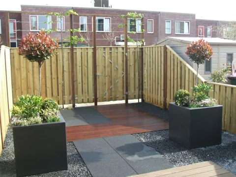 Tuinproject van Hovenier Klavertje 4: aanleg en bestrating