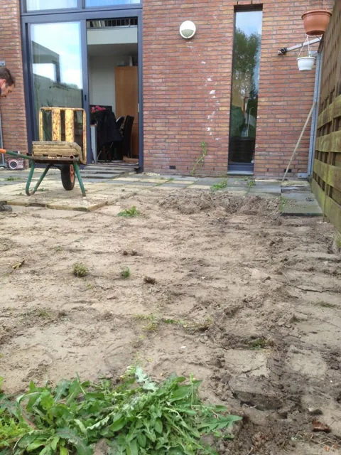 Tuinproject van Hovenier Klavertje 4: houtwerk en vlonders