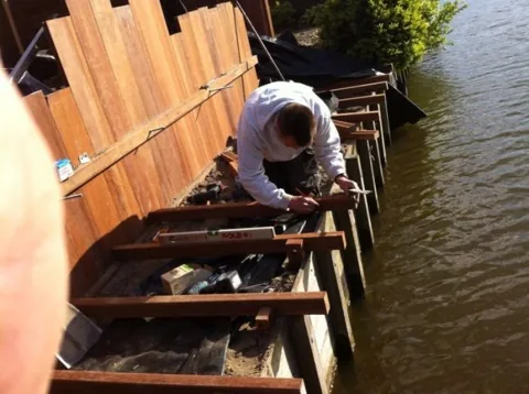 Tuinproject van Hovenier Klavertje 4: houtwerk en vlonders